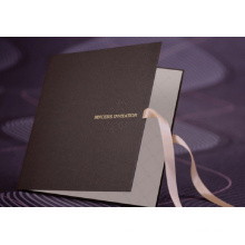 Fancy Style Customized Paper Invitation Card